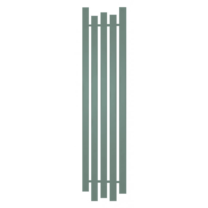 Радиатор отопления Genesis-Aqua Bassa 160x45 см Пастельно-бирюзовый