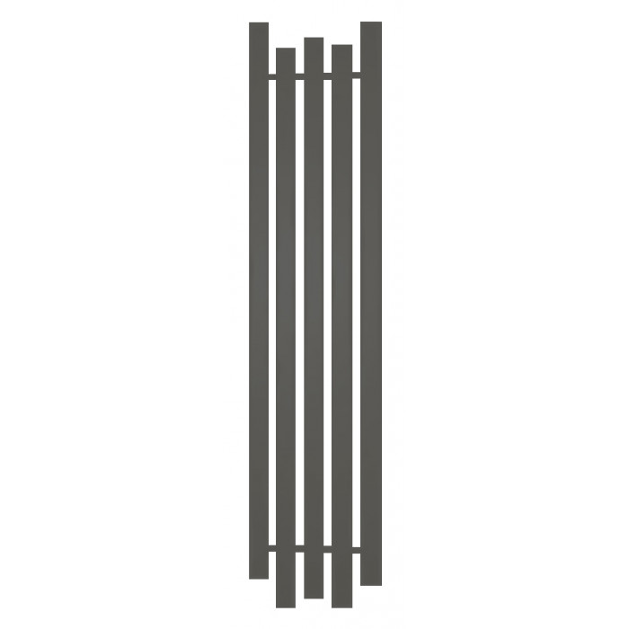 Радиатор отопления Genesis-Aqua Bassa 160x45 см Железно-серый