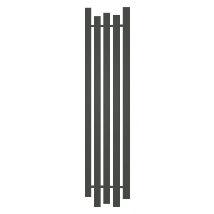 Радиатор отопления Genesis-Aqua Bassa 160x45 см Гранит серый