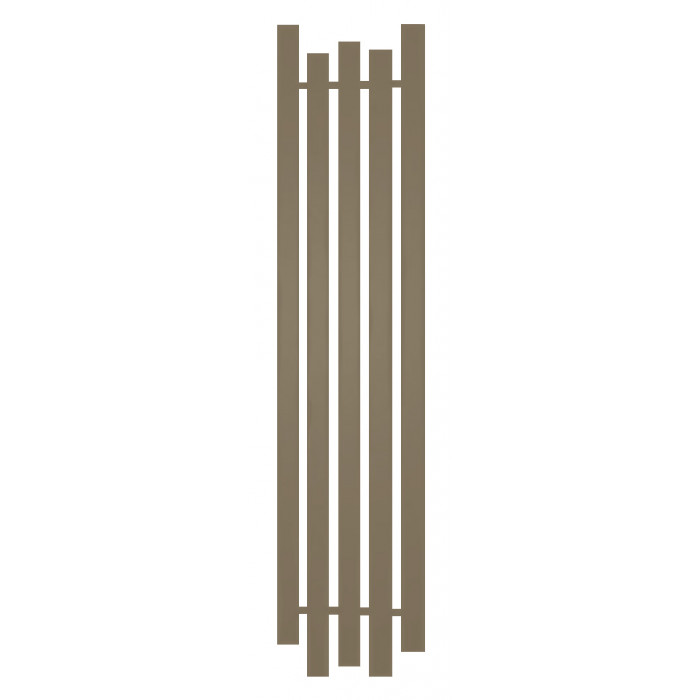 Радиатор отопления Genesis-Aqua Bassa 160x45 см Желто-серый