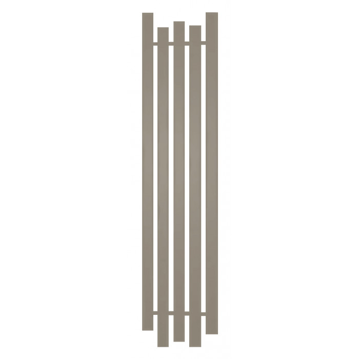 Радиатор отопления Genesis-Aqua Bassa 160x45 см Агатовый серый