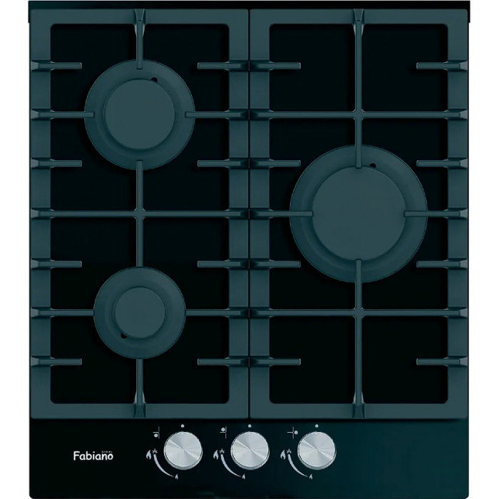 Газова варильна поверхня Fabiano FHG 4530 VGH Black Glass 8111.406.1031