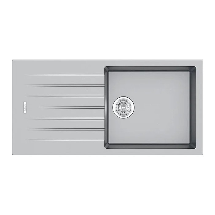 Кухонна мийка Fabiano Classic 100x50 Grey Metallic 8221.301.0783