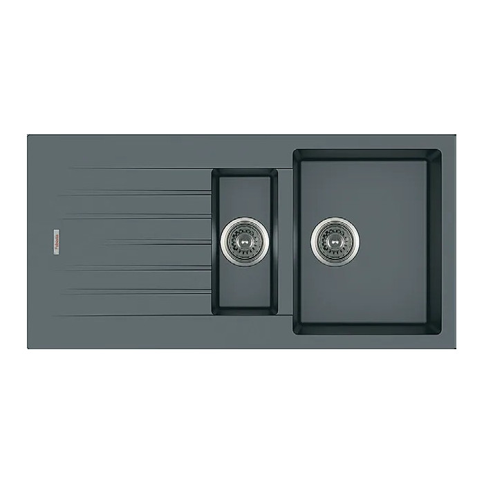 Кухонна мийка Fabiano Classic 100x50x15 Titanium 8221.301.0020