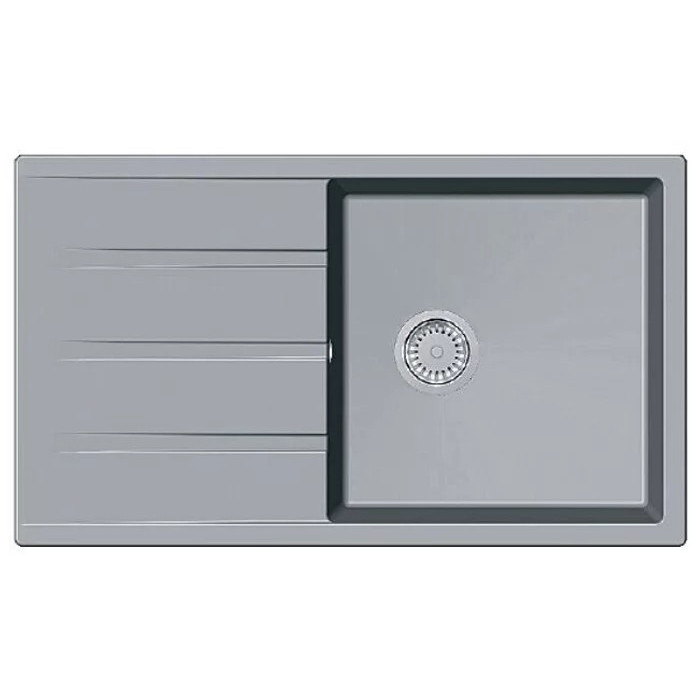 Кухонне миття Fabiano Classic 86x50 XL Grey Metallic 8221.201.0135