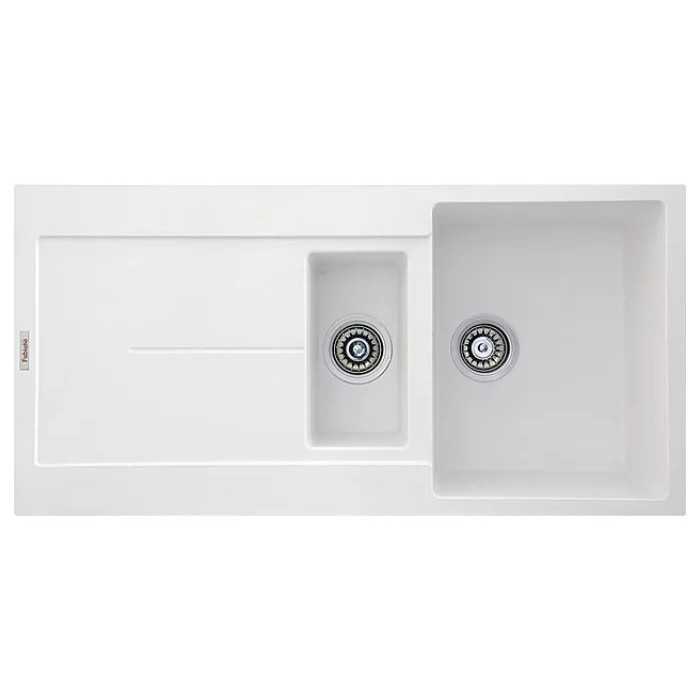 Кухонна мийка Fabiano Quadro 100x50x15 Alpine White 8221.301.0728