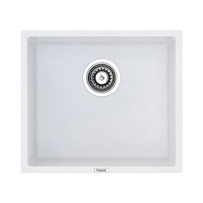Кухонна мийка Fabiano Quadro 45x40 Alpine White 8221.301.0457