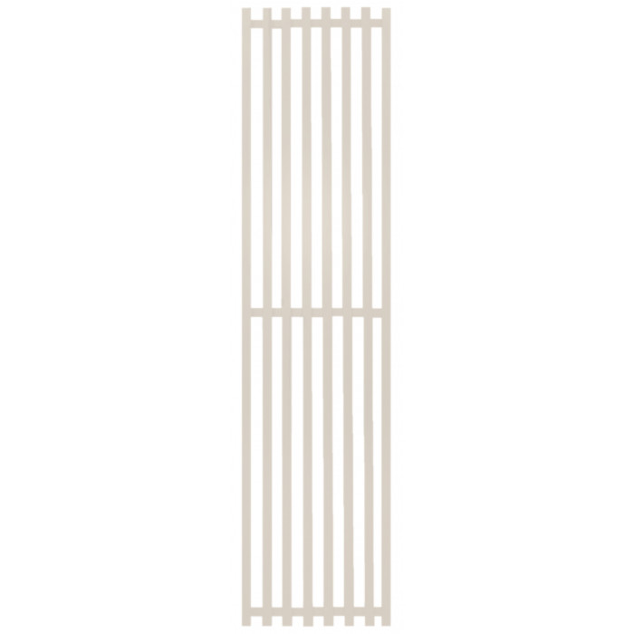 Радиатор отопления Genesis-Aqua Siena 160x45 см Кремово-белый
