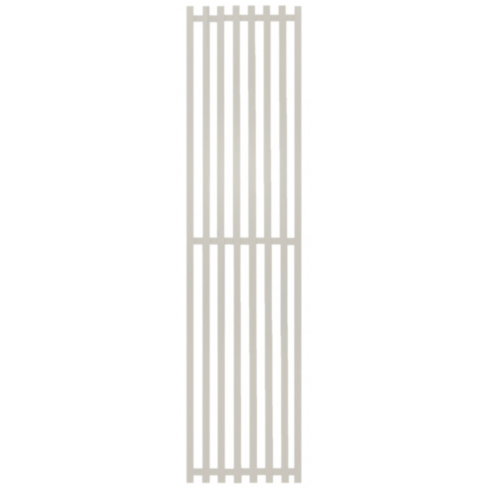 Радиатор отопления Genesis-Aqua Siena 180x51 см Серо-белый