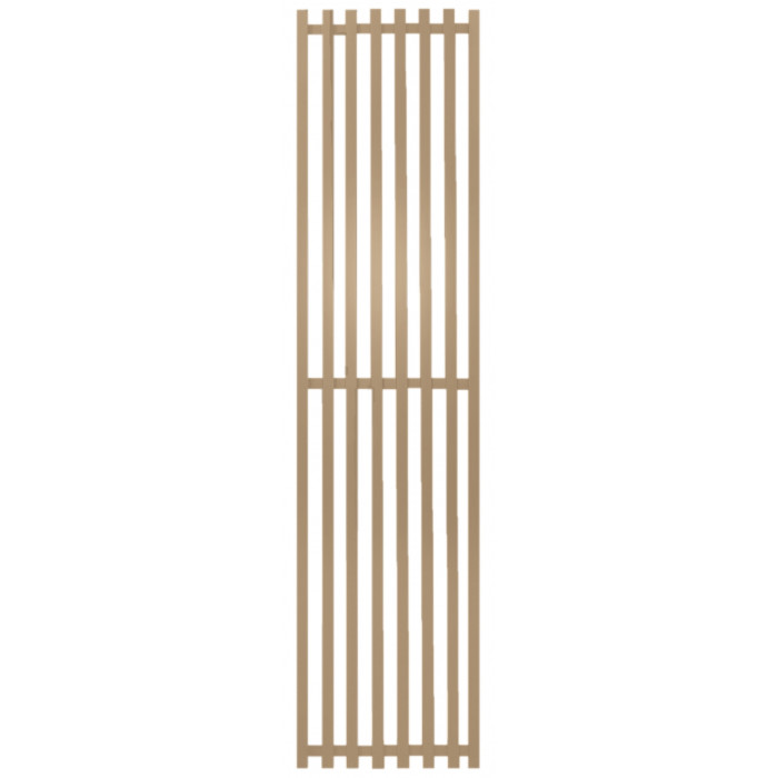 Радиатор отопления Genesis-Aqua Siena 180x51 см Бежевый