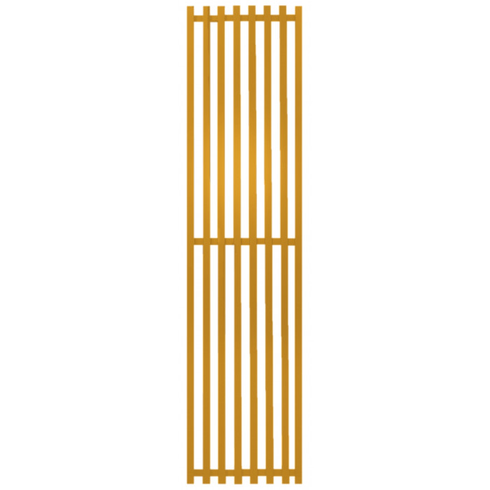 Радиатор отопления Genesis-Aqua Siena 160x45 см Сигнальный желтый