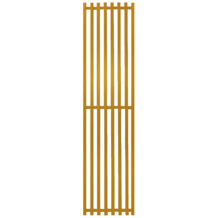 Радиатор отопления Genesis-Aqua Siena 180x51 см Золотисто-желтый