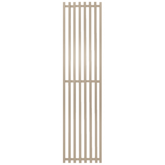 Радиатор отопления Genesis-Aqua Siena 180x45 см Жемчужно-белый