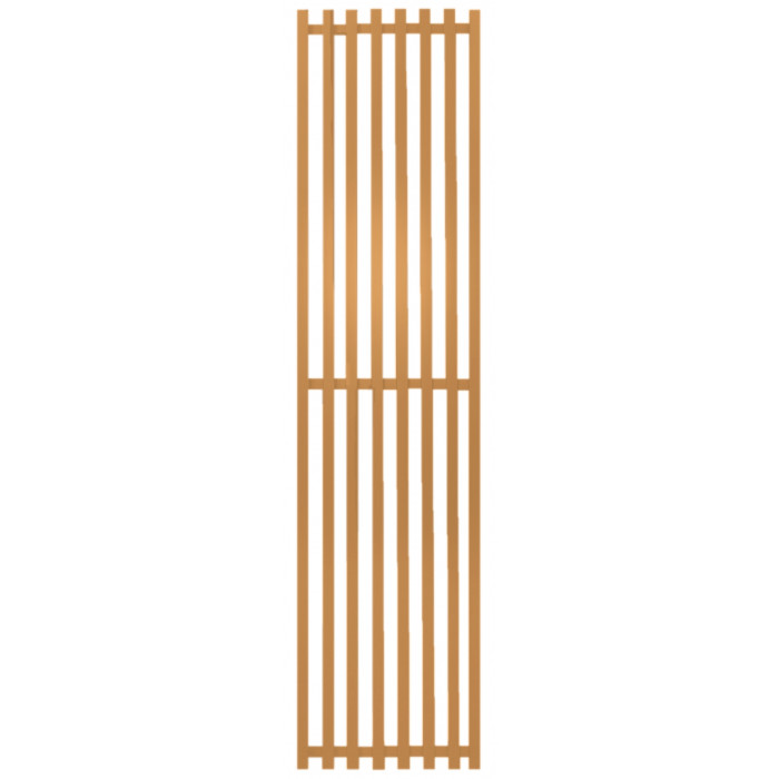 Радиатор отопления Genesis-Aqua Siena 180x45 см Шафраново-желтый