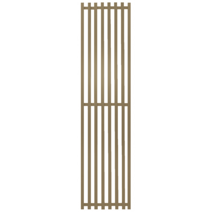 Радиатор отопления Genesis-Aqua Siena 160x45 см Оливково-желтый