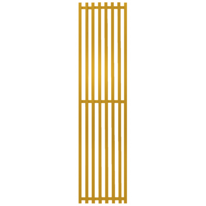 Радиатор отопления Genesis-Aqua Siena 180x51 см Рапсово-желтый