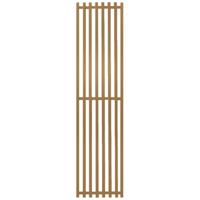 Радиатор отопления Genesis-Aqua Siena 160x45 см Охра желтая