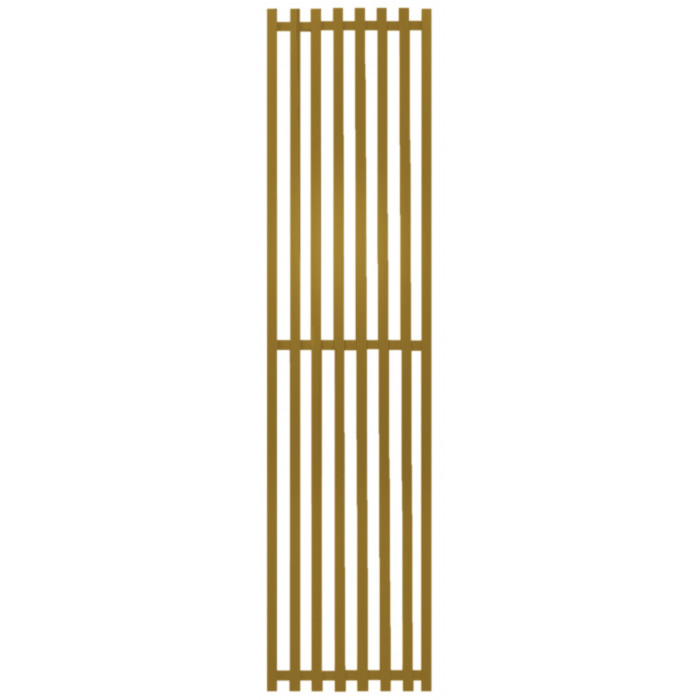 Радиатор отопления Genesis-Aqua Siena 180x51 см Желтое карри
