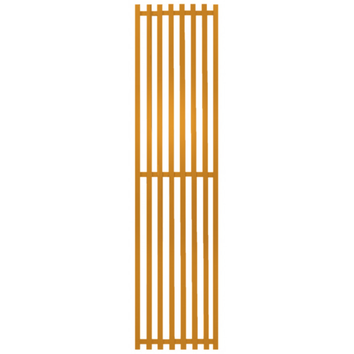 Радиатор отопления Genesis-Aqua Siena 160x45 см Дынно-желтый