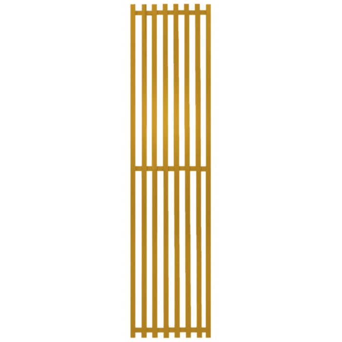 Радиатор отопления Genesis-Aqua Siena 160x45 см Желтый ракитник