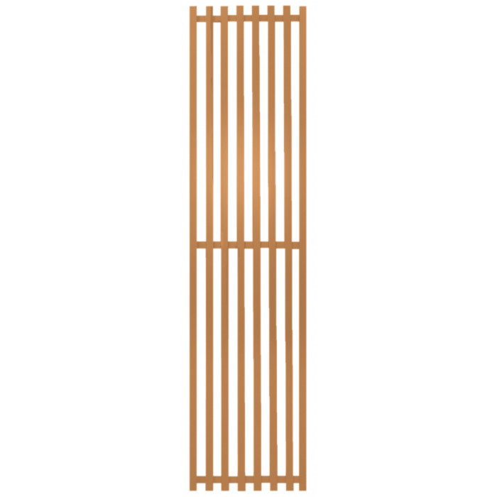 Радиатор отопления Genesis-Aqua Siena 160x45 см Пастельно-желтый