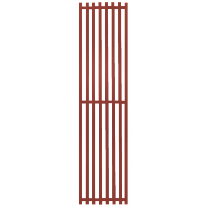Радиатор отопления Genesis-Aqua Siena 160x45 см Огненно-красный