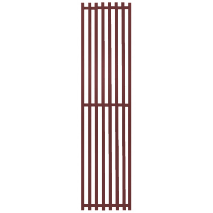 Радиатор отопления Genesis-Aqua Siena 180x51 см Пурпурно-красный
