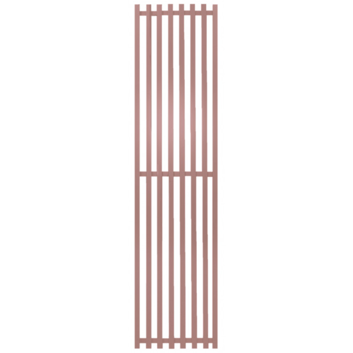 Радиатор отопления Genesis-Aqua Siena 160x45 см Светло-розовый