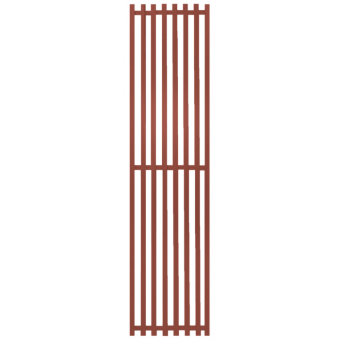 Радиатор отопления Genesis-Aqua Siena 160x45 см Кораллово-красный