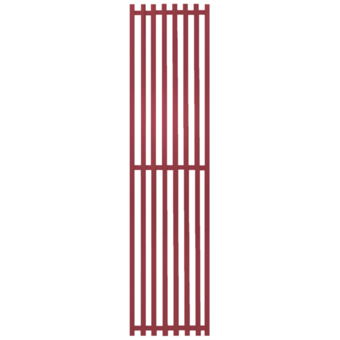 Радиатор отопления Genesis-Aqua Siena 160x45 см Малиновый