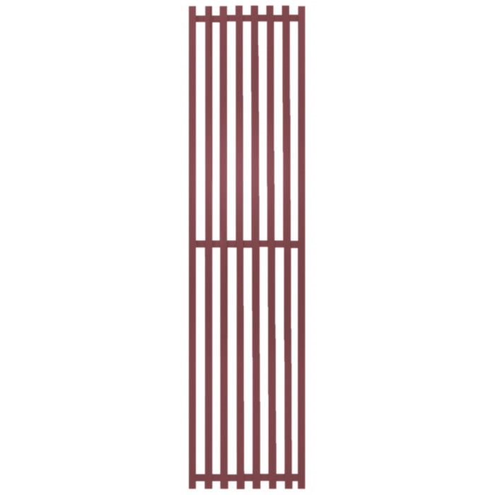 Радиатор отопления Genesis-Aqua Siena 180x51 см Красно-фиолетовый