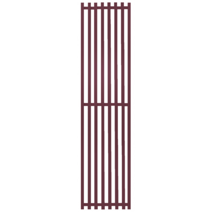 Радиатор отопления Genesis-Aqua Siena 180x51 см Бордово-фиолетовый