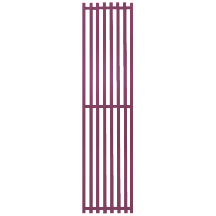 Радиатор отопления Genesis-Aqua Siena 180x45 см Транспортный пурпурный