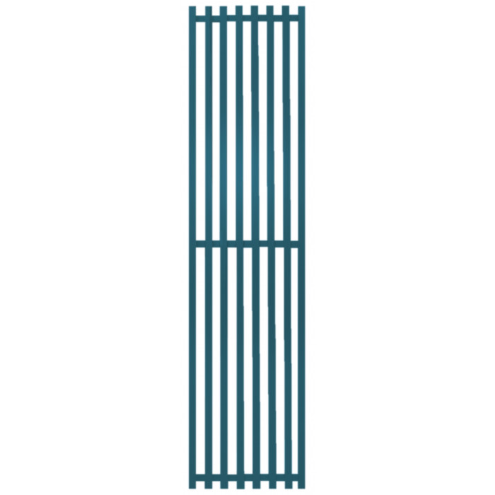 Радиатор отопления Genesis-Aqua Siena 180x45 см Синий капри