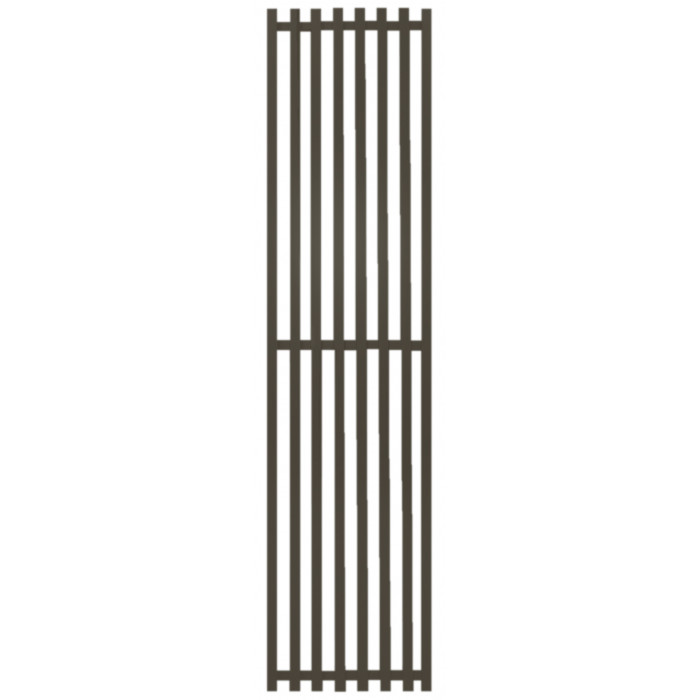 Радиатор отопления Genesis-Aqua Siena 160x45 см Серо-оливковый