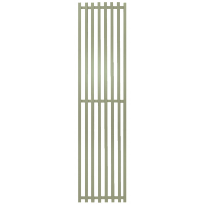 Радиатор отопления Genesis-Aqua Siena 160x45 см Бело-зеленый