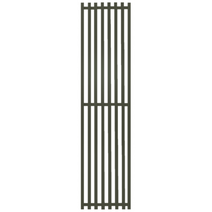 Радиатор отопления Genesis-Aqua Siena 180x45 см Хромовый зеленый