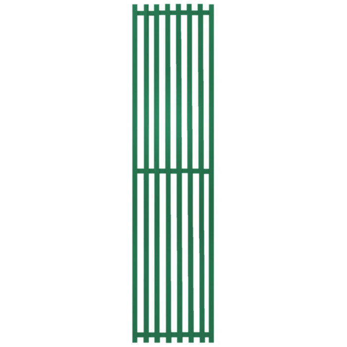 Радиатор отопления Genesis-Aqua Siena 160x45 см Транспортный зеленый