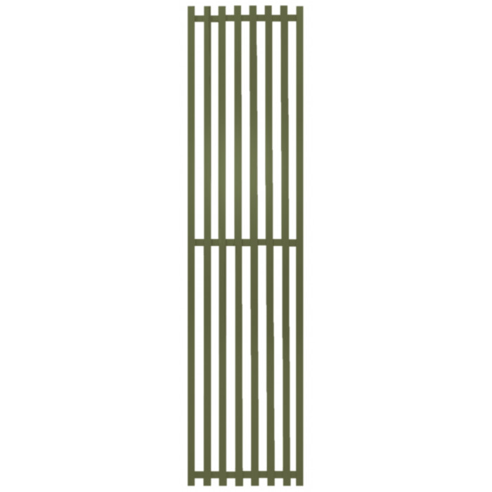 Радиатор отопления Genesis-Aqua Siena 160x45 см Папоротниковый зеленый