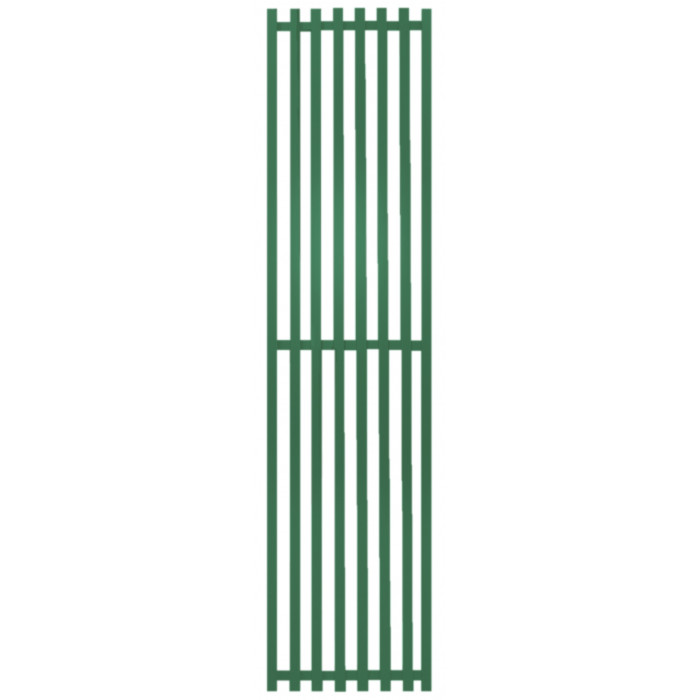 Радиатор отопления Genesis-Aqua Siena 180x45 см Сигнальный зеленый