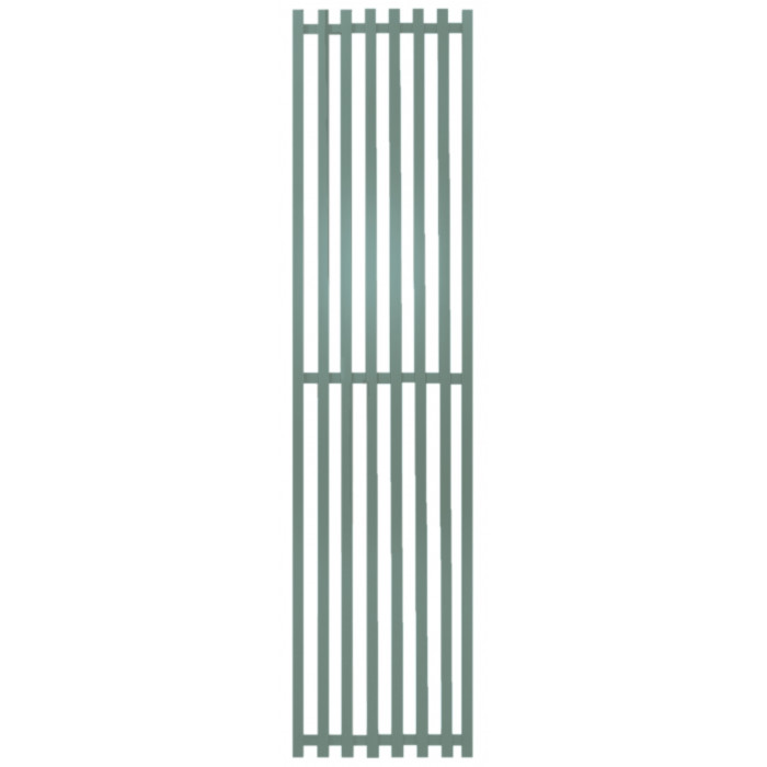 Радиатор отопления Genesis-Aqua Siena 180x45 см Пастельно-бирюзовый