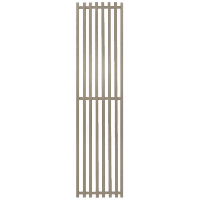 Радиатор отопления Genesis-Aqua Siena 160x45 см Галечный серый