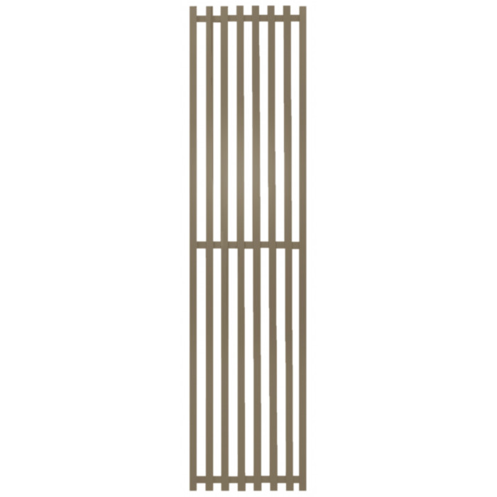 Радиатор отопления Genesis-Aqua Siena 180x45 см Желто-серый