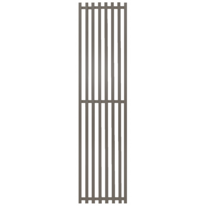 Радиатор отопления Genesis-Aqua Siena 160x45 см Пыльно-серый