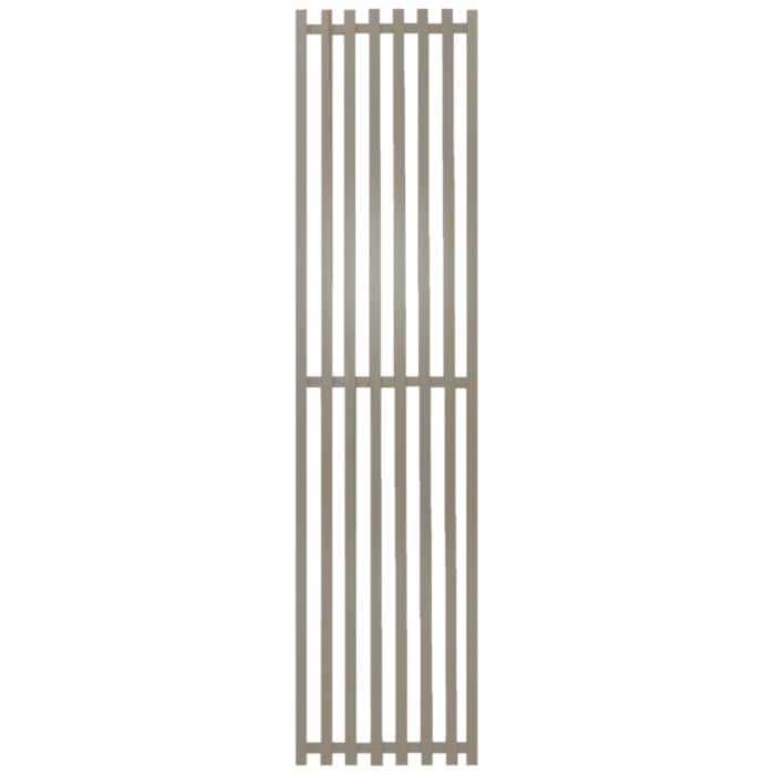 Радиатор отопления Genesis-Aqua Siena 180x45 см Агатовый серый