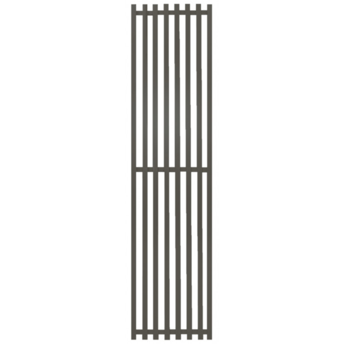 Радиатор отопления Genesis-Aqua Siena 180x45 см Транспортный серый В