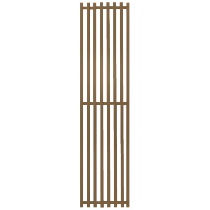 Радиатор отопления Genesis-Aqua Siena 180x45 см Зелено-коричневый