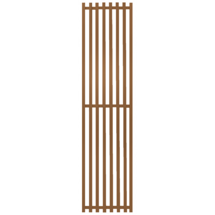 Радиатор отопления Genesis-Aqua Siena 180x51 см Охра коричневая