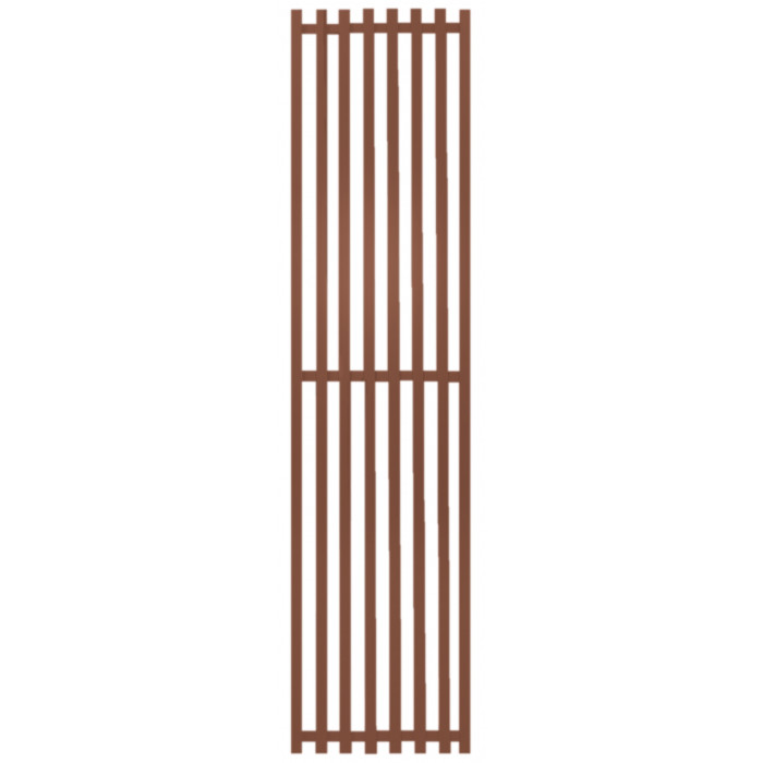 Радиатор отопления Genesis-Aqua Siena 180x51 см Медно-коричневый