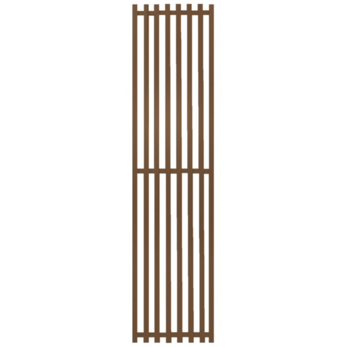 Радиатор отопления Genesis-Aqua Siena 180x45 см Оливково-коричневый